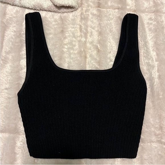 Aritzia Tops Aritzia Babaton Ribbed Tank Poshmark